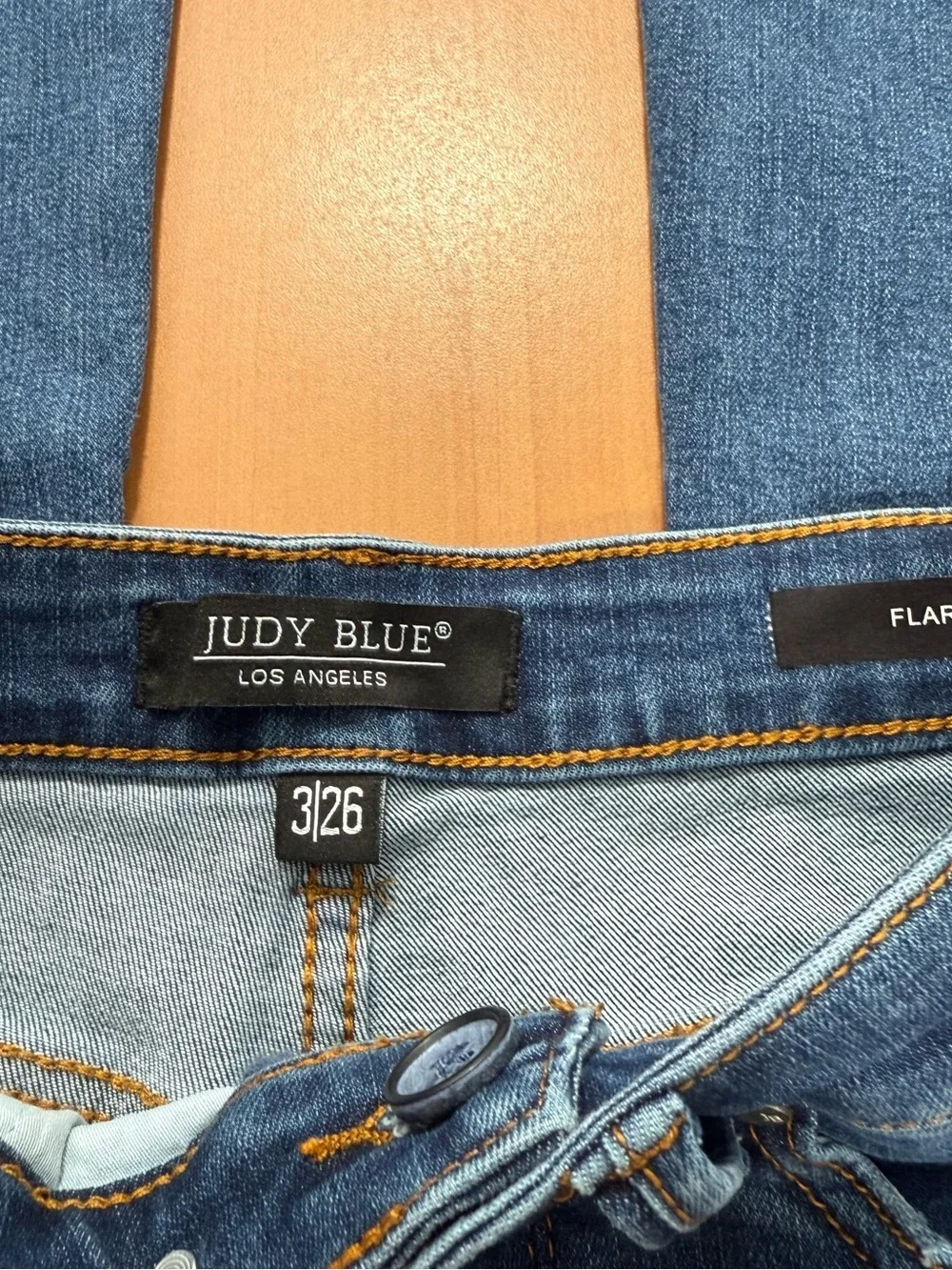Judy Blue Wide Leg Blue Denim Jeans 3/26